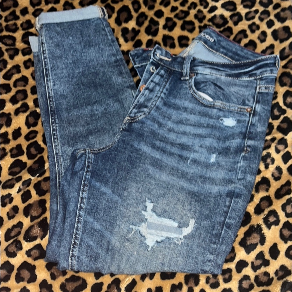 Maurices Blue Ankle & Cropped Jeans